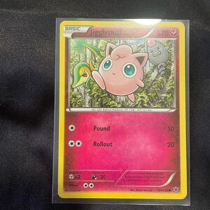 Pokémon Jigglypuff 2016 card